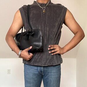 NWT Essentials Fear Of God Velour Dark Grey Tank Top Size XL